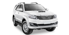 hire a fortuner car in indore